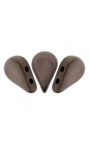 Les perles par Puca® Amos beads Dark bronze mat 23980-84415
